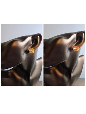 2 PAIRS BaubleBar Crystal Stud Earrings